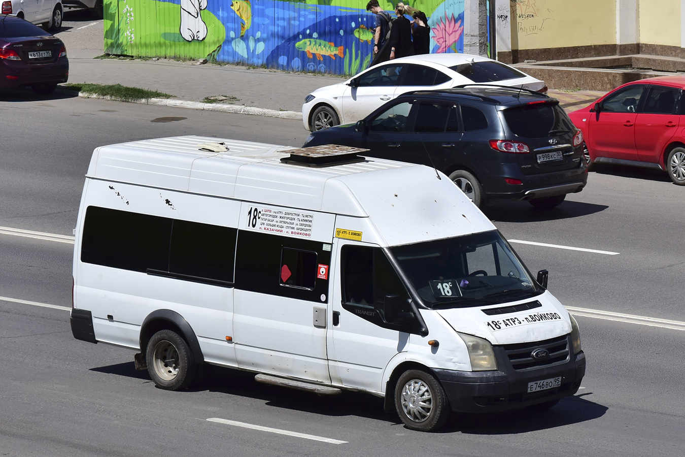 Астраханская область, Имя-М-3006 (Z9S) (Ford Transit) № Е 746 ВО 95