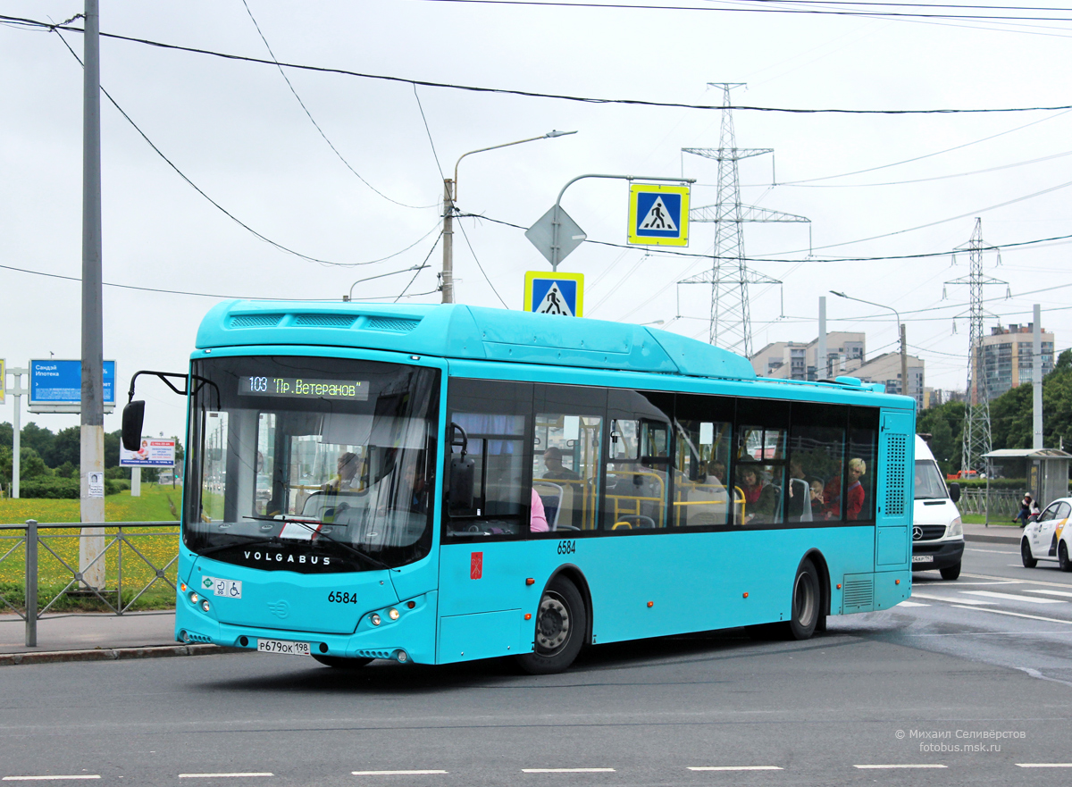 Санкт-Пецярбург, Volgabus-5270.G4 (CNG) № 6584