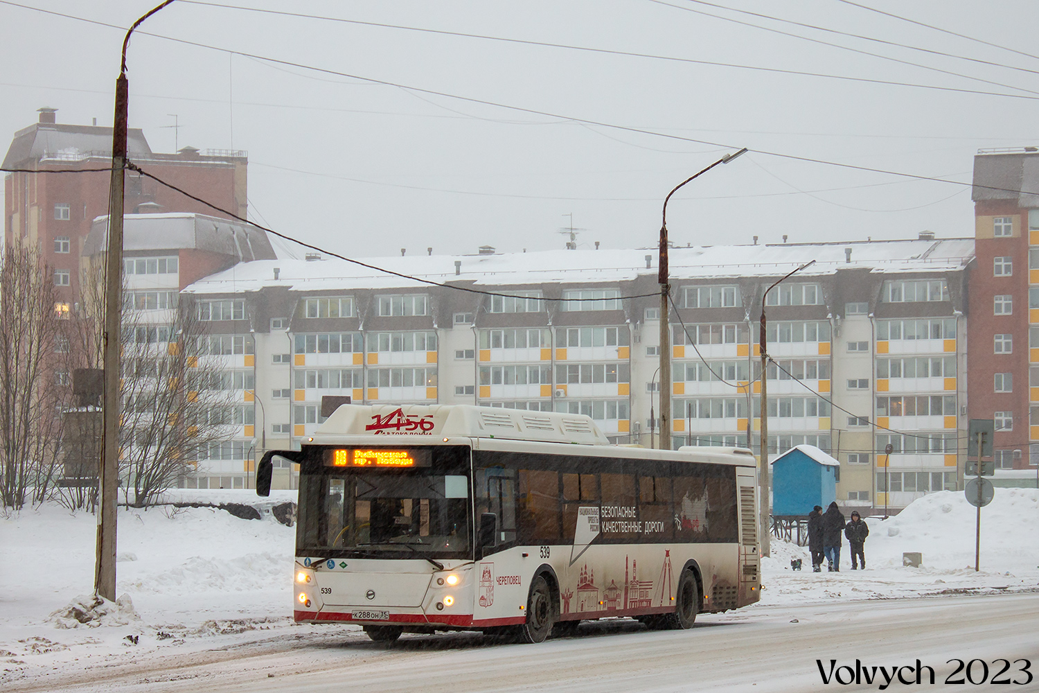 Вологодская область, ЛиАЗ-5292.67 (CNG) № 0539