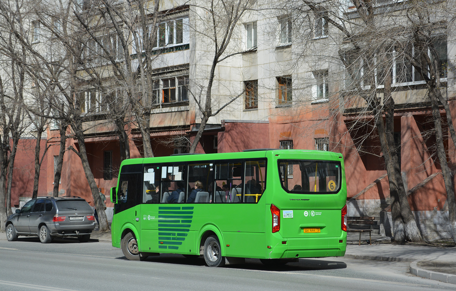 Тюменская область, ПАЗ-320435-04 "Vector Next" № АН 444 72