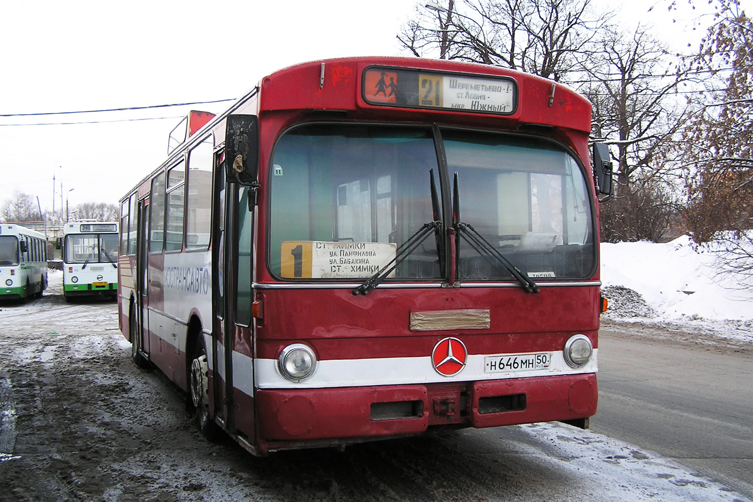 Московская область, Mercedes-Benz O305 № Н 646 МН 50