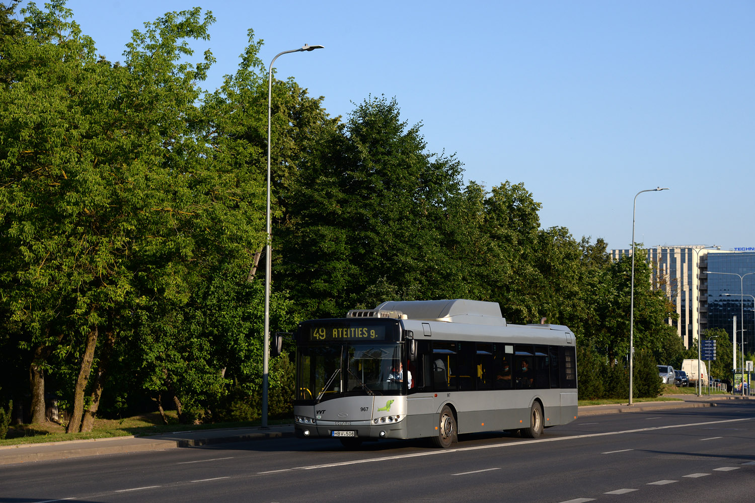 Litwa, Solaris Urbino III 12 CNG Nr 967