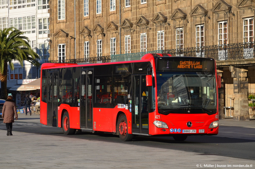 Испания, Mercedes-Benz Citaro C2 № 421