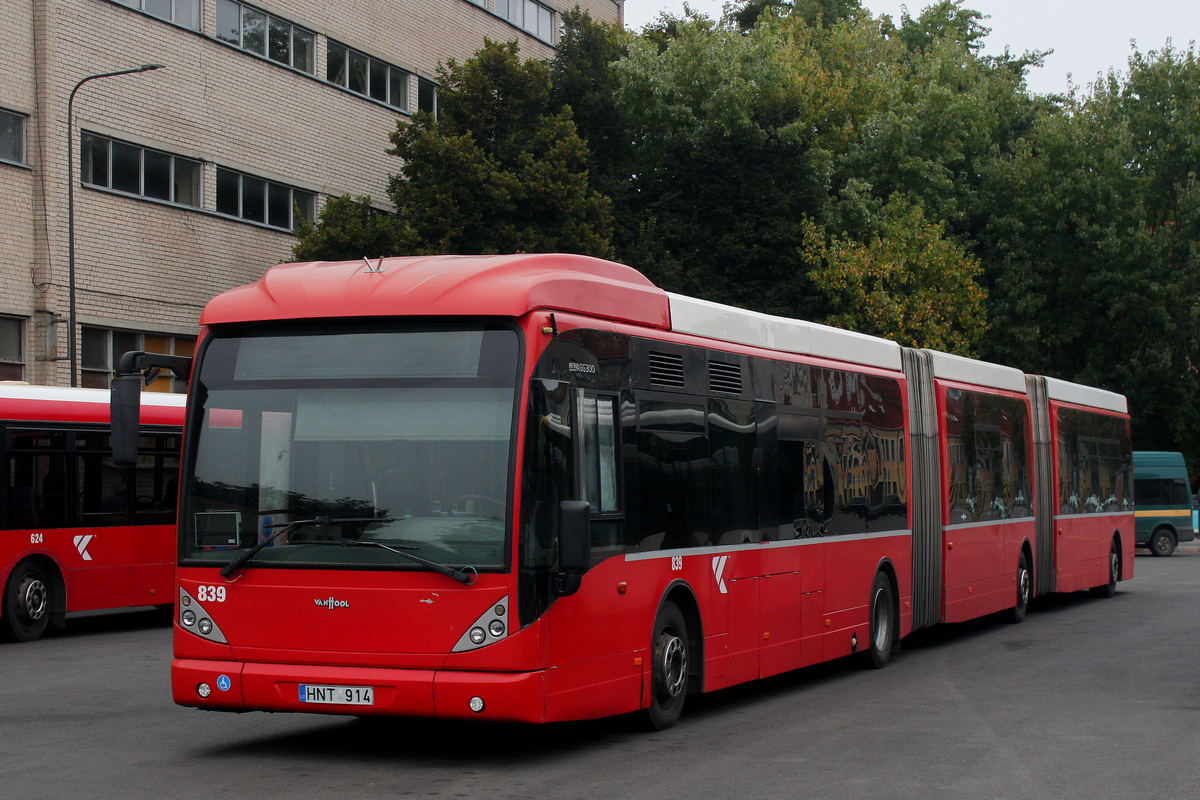 Litauen, Van Hool New AGG300 Nr. 839