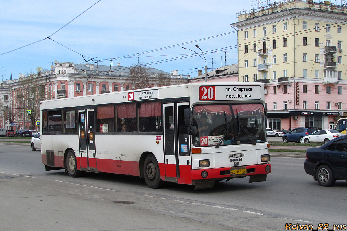 Алтайский край, MAN 791 SL202 № АО 994 22