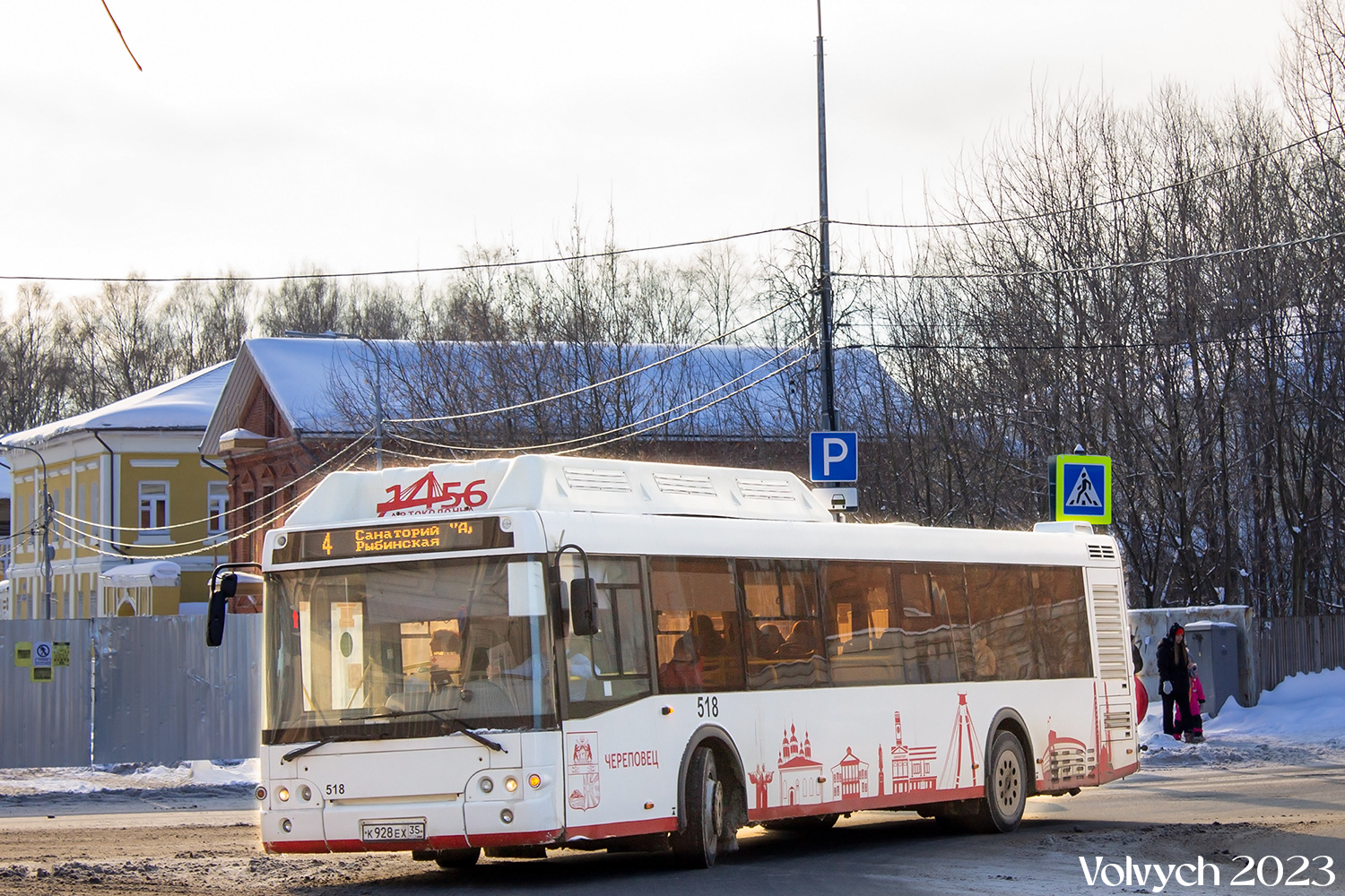 Вологодская область, ЛиАЗ-5292.67 (CNG) № 0518