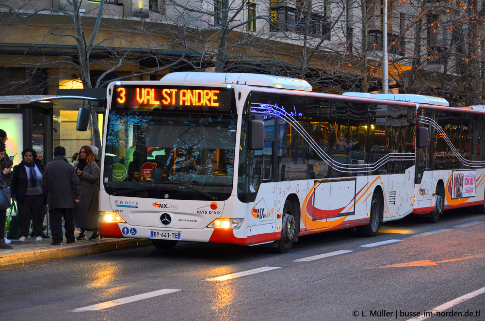 Франция, Mercedes-Benz O530 Citaro facelift № 119112