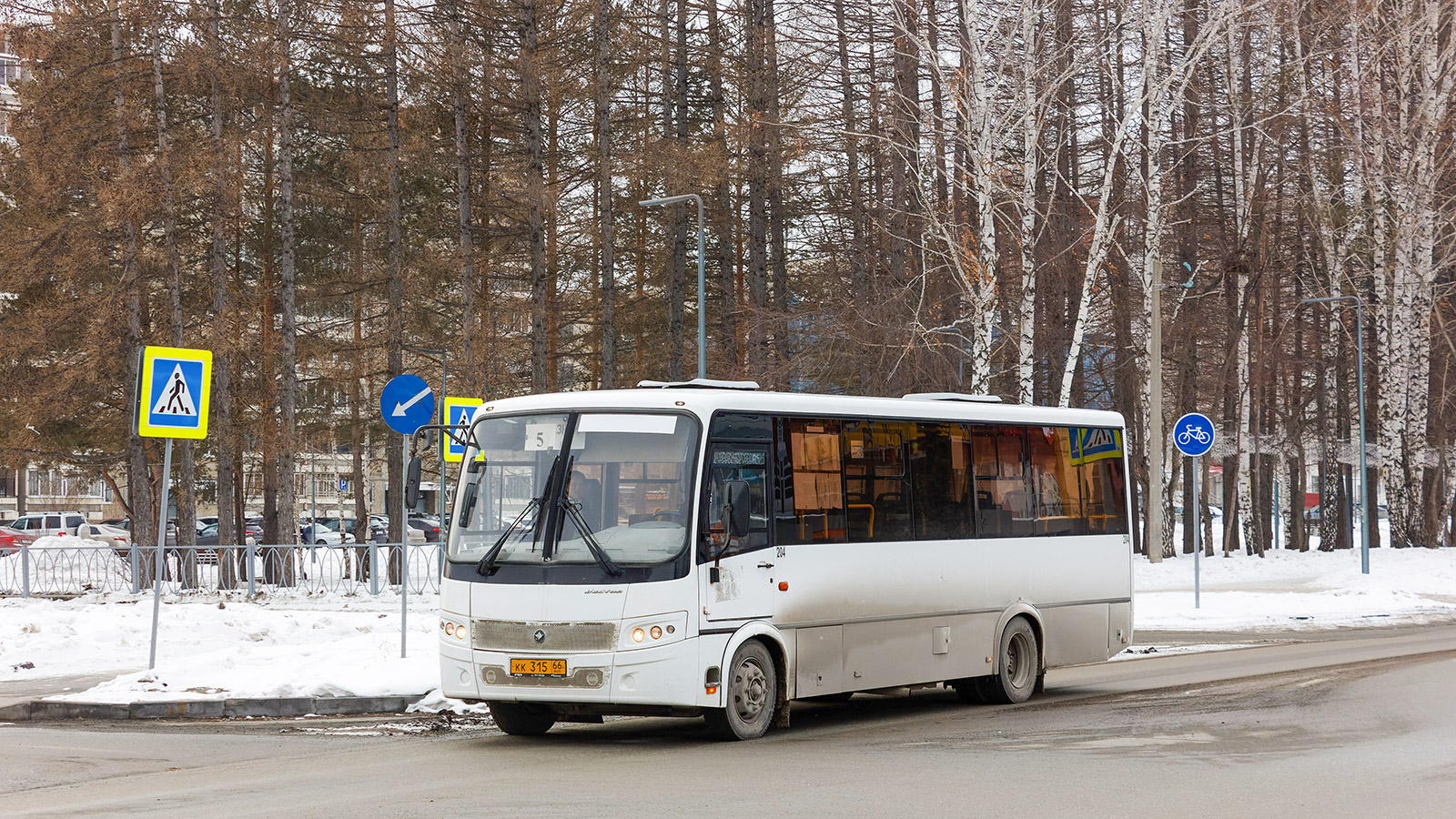 Свердловская область, ПАЗ-320414-05 "Вектор" (1-2) № 204