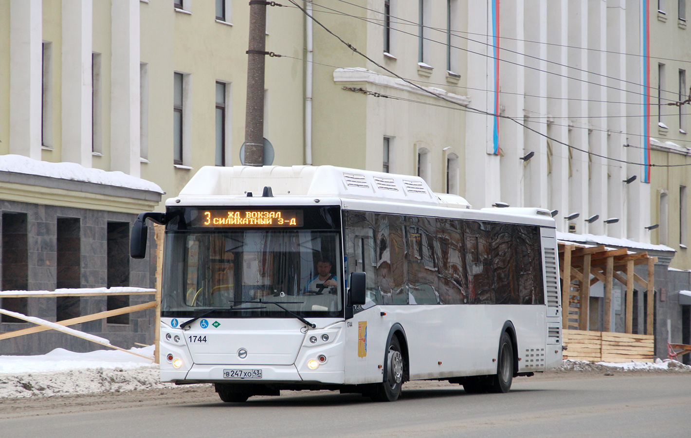 Кировская область, ЛиАЗ-5292.67 (CNG) № В 247 ХО 43