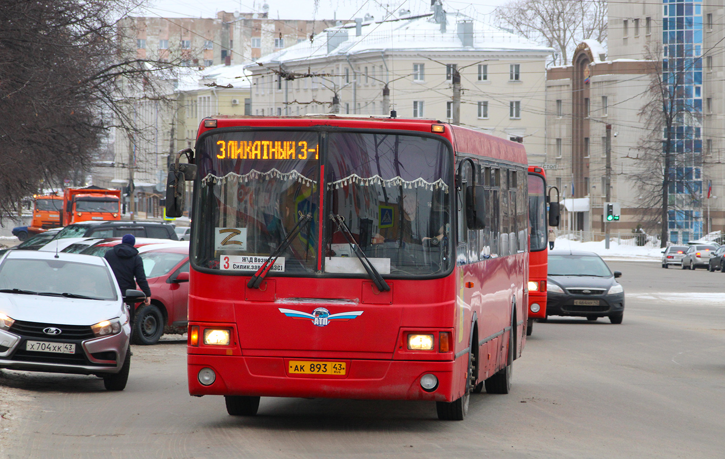 Кировская область, ЛиАЗ-5256.53 № АК 893 43