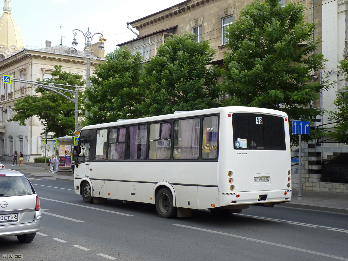 Севастополь, ПАЗ-320412-04 "Вектор" № А 169 ОЕ 92