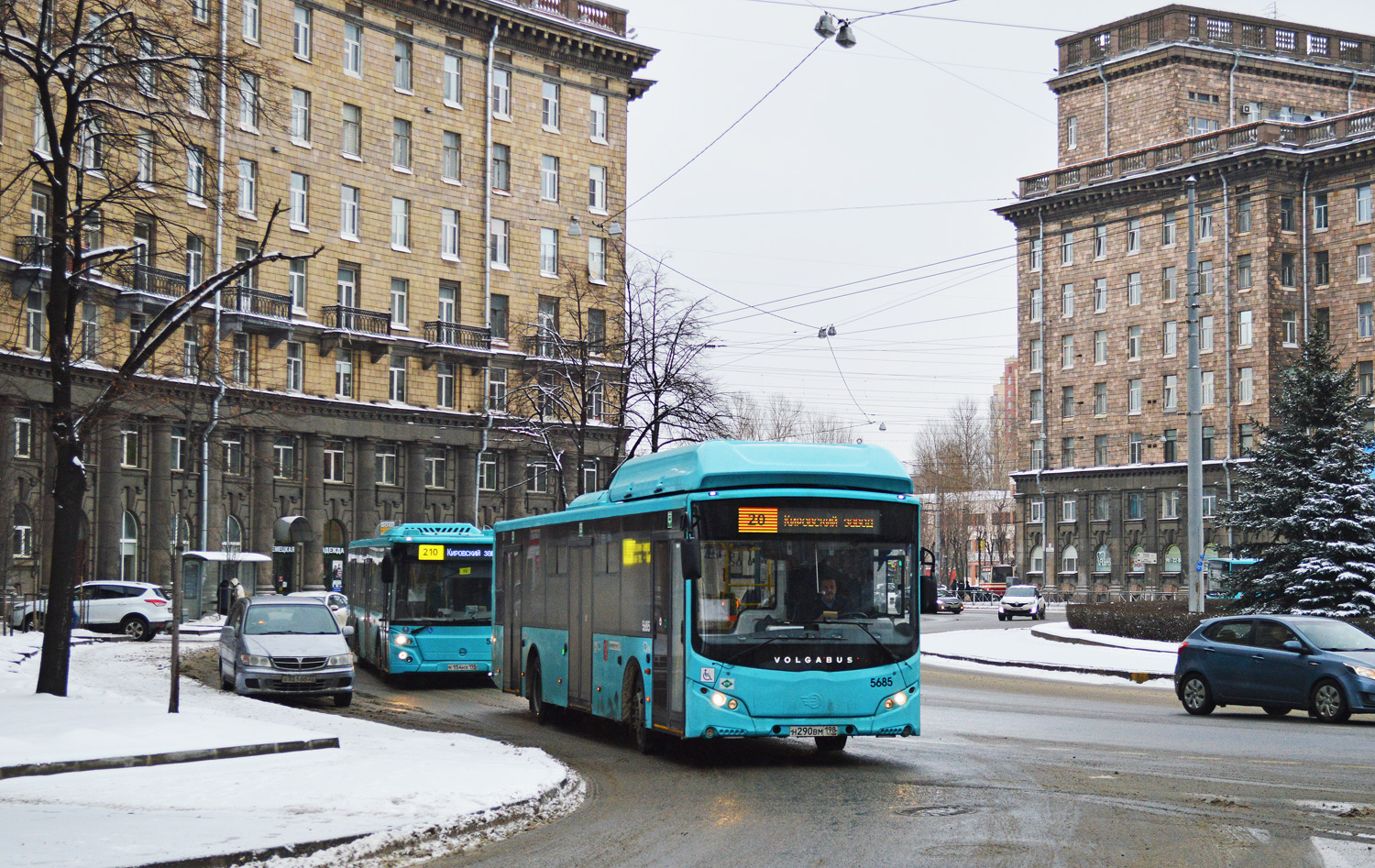 Санкт-Петербург, Volgabus-5270.G4 (CNG) № 5685