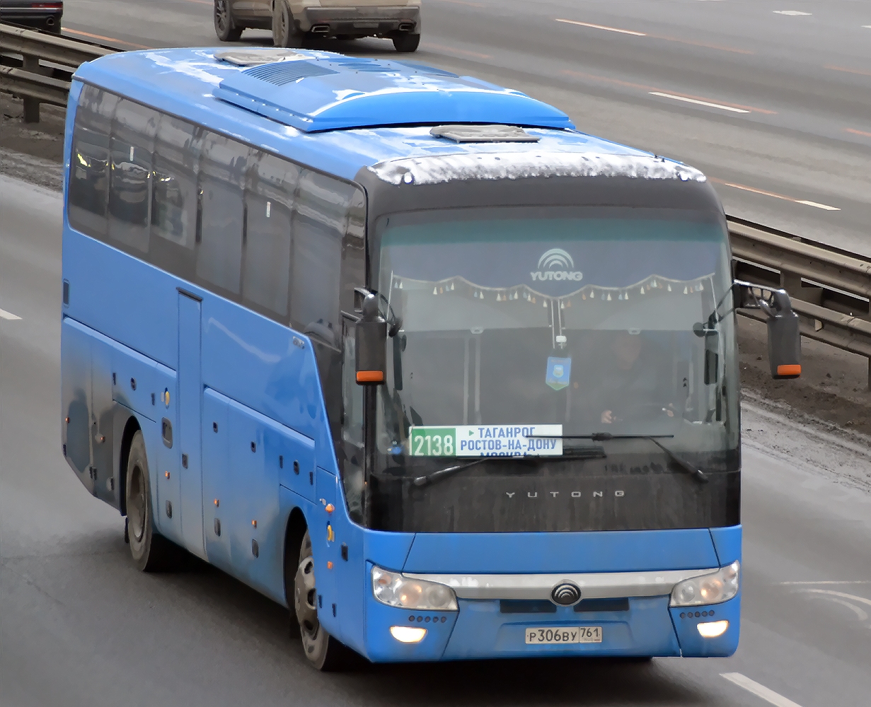 Ростовская область, Yutong ZK6122H9 № Р 306 ВУ 761