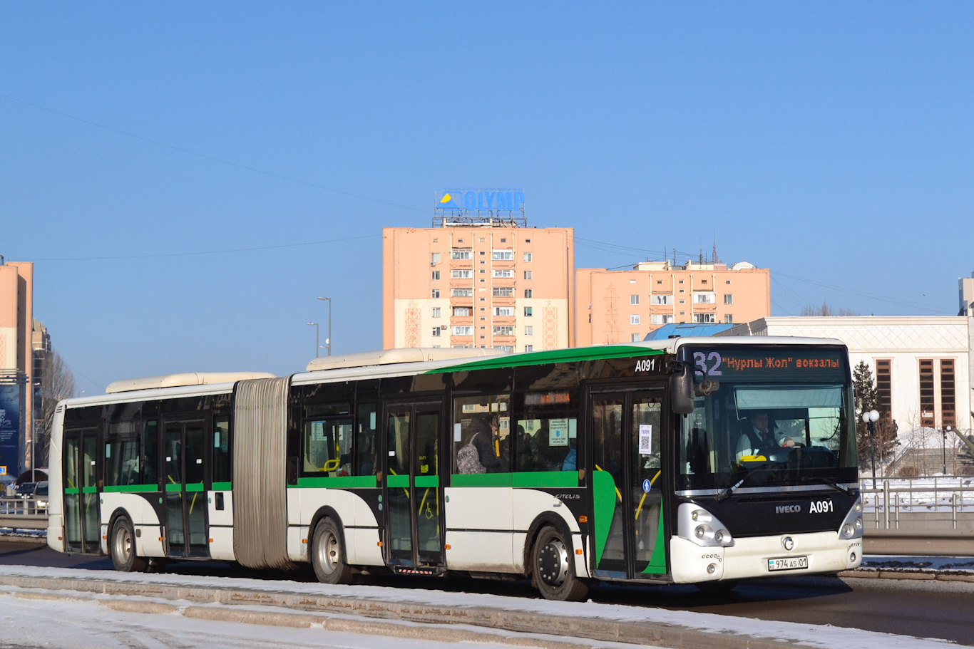 Астана, Irisbus Citelis 18M № A091