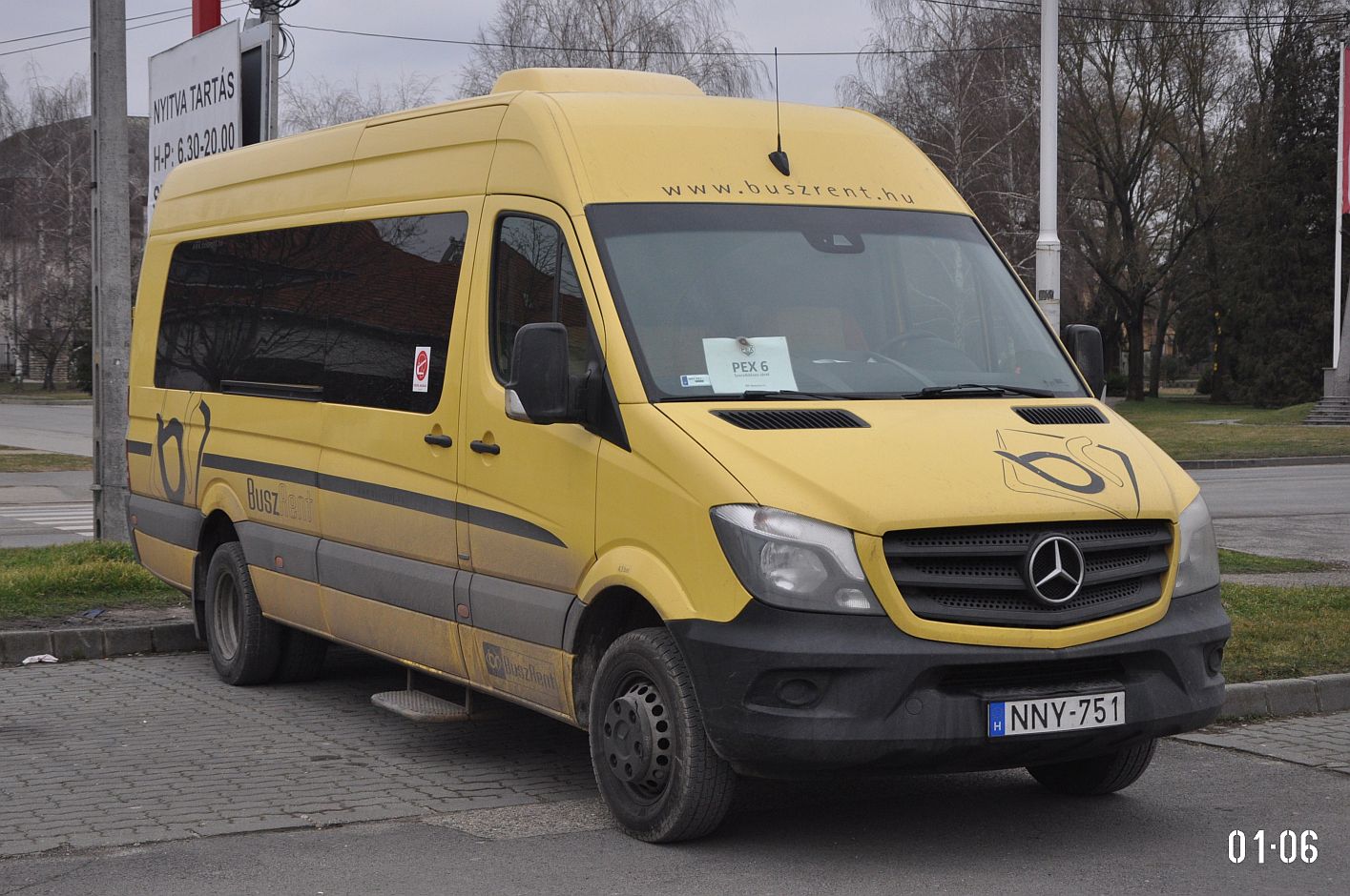 Венгрия, Mercedes-Benz Sprinter W906 513CDI № NNY-751