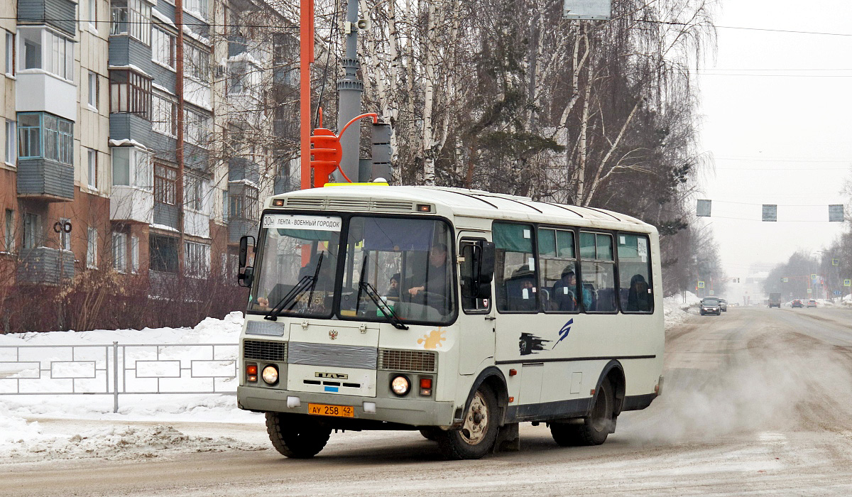 Кемеровская область - Кузбасс, ПАЗ-32054 № АУ 258 42