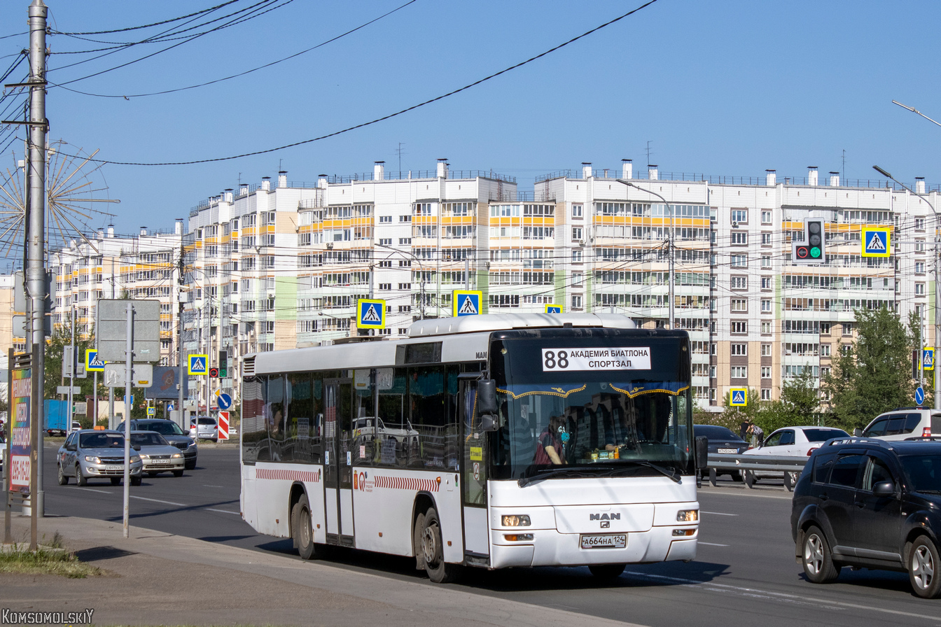 Красноярский край, MAN A78 Lion's City TÜ EL283 № А 664 НА 124