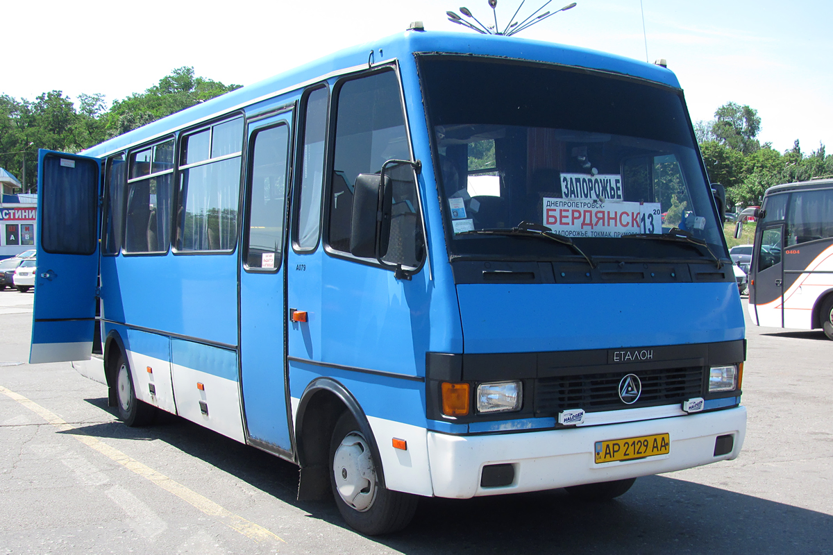 Запорожская область, БАЗ-А079.25 "Мальва" № AP 2129 AA