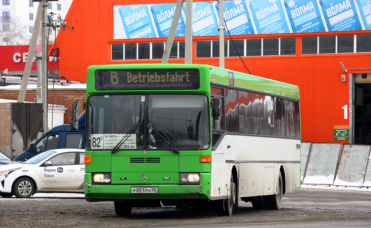 Penza region, Mercedes-Benz O405 č. Р 051 РН 58