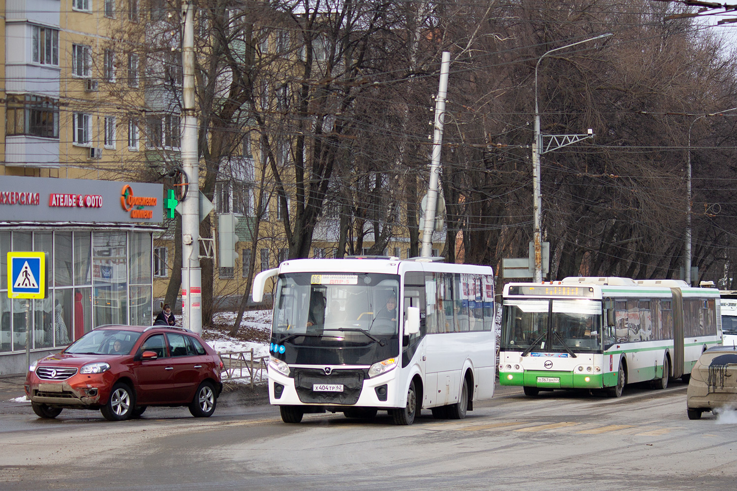 Ryazanská oblast, PAZ-320435-04 "Vector Next" č. Х 404 ТР 62