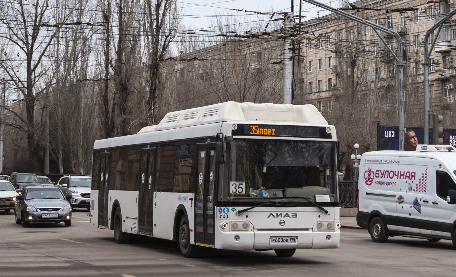 Волгоградская область, ЛиАЗ-5292.67 (CNG) № 4143