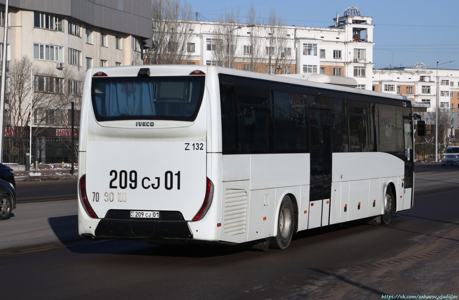 Astana, IVECO Crossway LINE 13M (SaryarkaAvtoProm) č. Z132