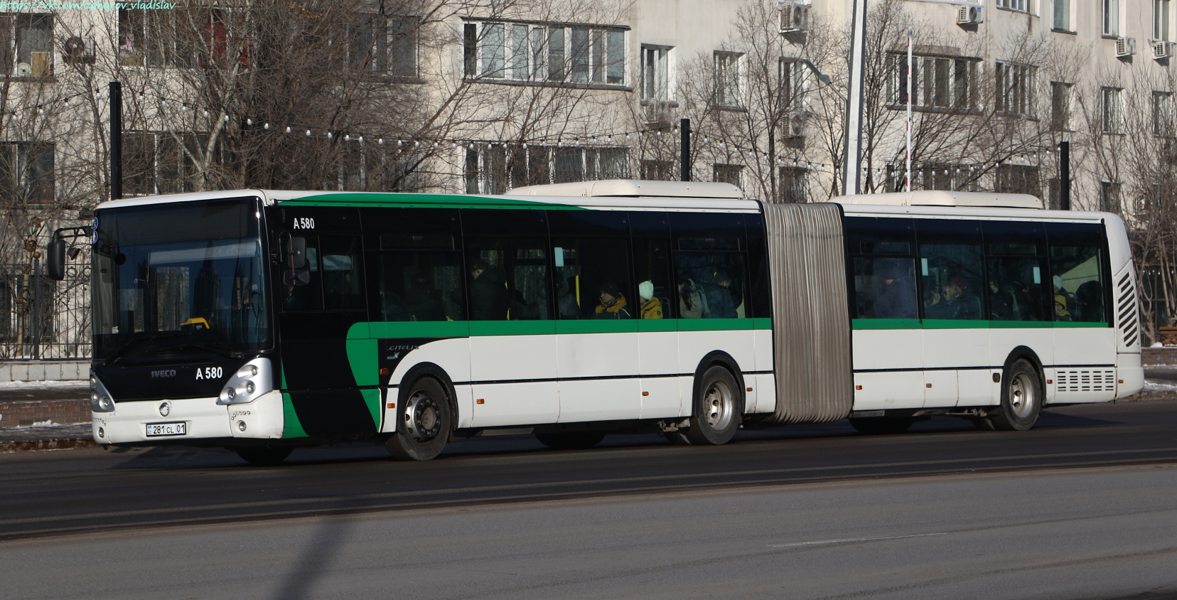 Астана, Irisbus Citelis 18M № A580