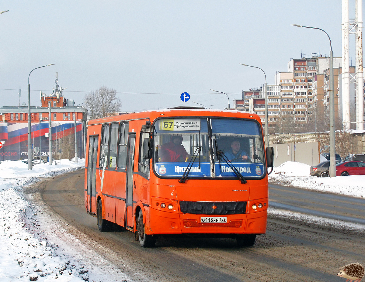 Нижегородская область, ПАЗ-320414-05 "Вектор" № О 115 ХН 152