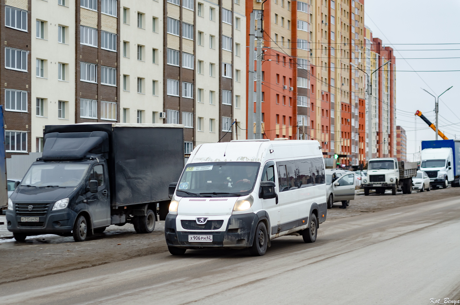 Рязанская область, Нижегородец-2227SK (Peugeot Boxer) № Х 906 РН 62