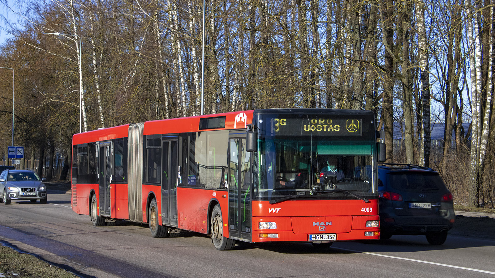 Lietuva, MAN A23 NG313 № 4009