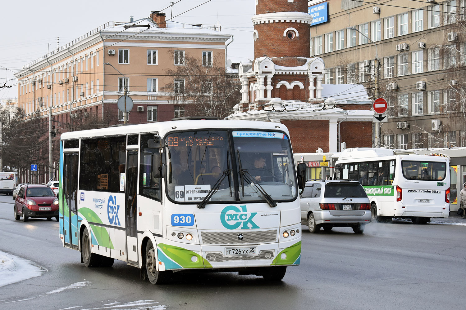 Омская область, ПАЗ-320414-04 "Вектор" (1-2) № 930