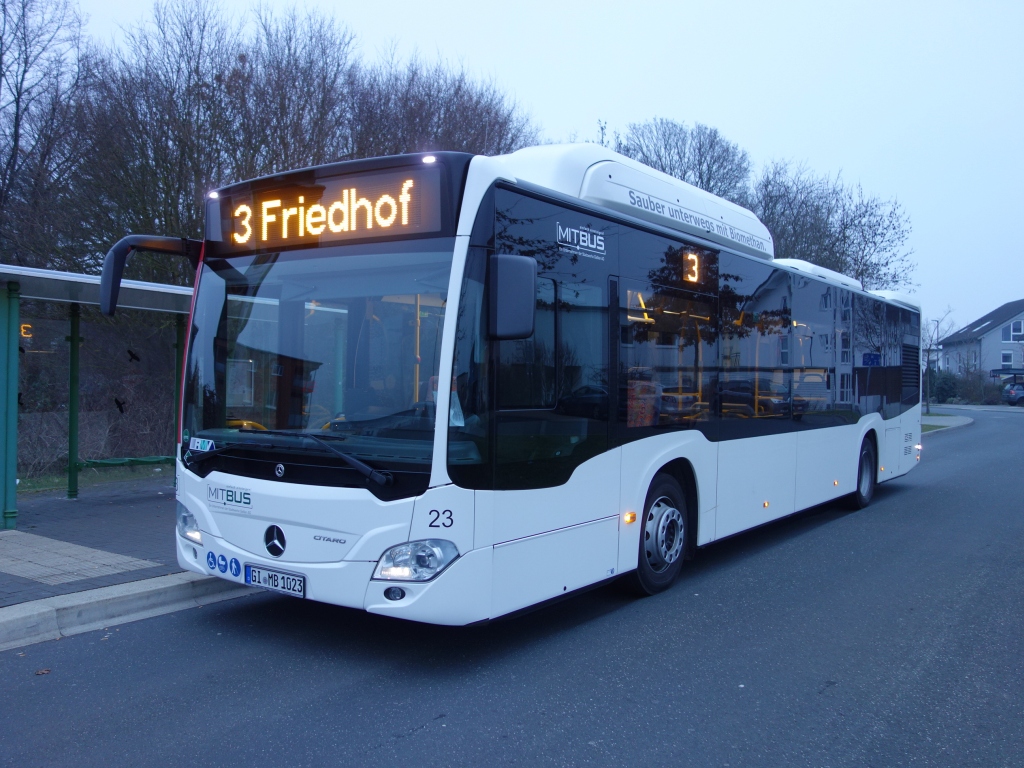 Гессен, Mercedes-Benz Citaro C2 NGT hybrid № 23