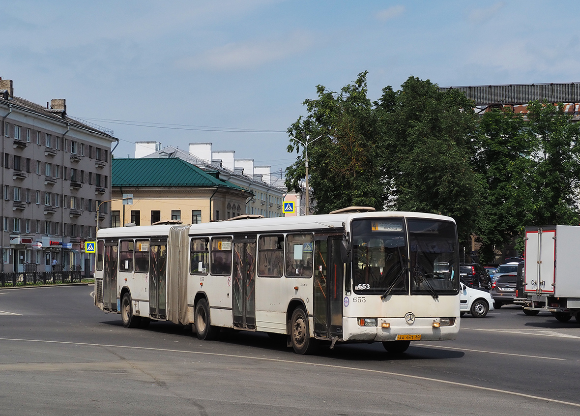 Псковская область, Mercedes-Benz O345G № 653