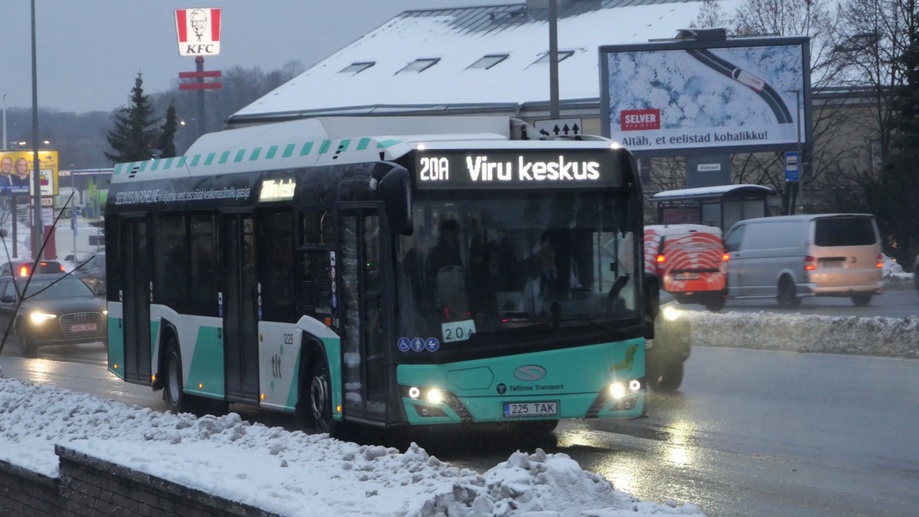 Эстония, Solaris Urbino IV 12 CNG № 1225