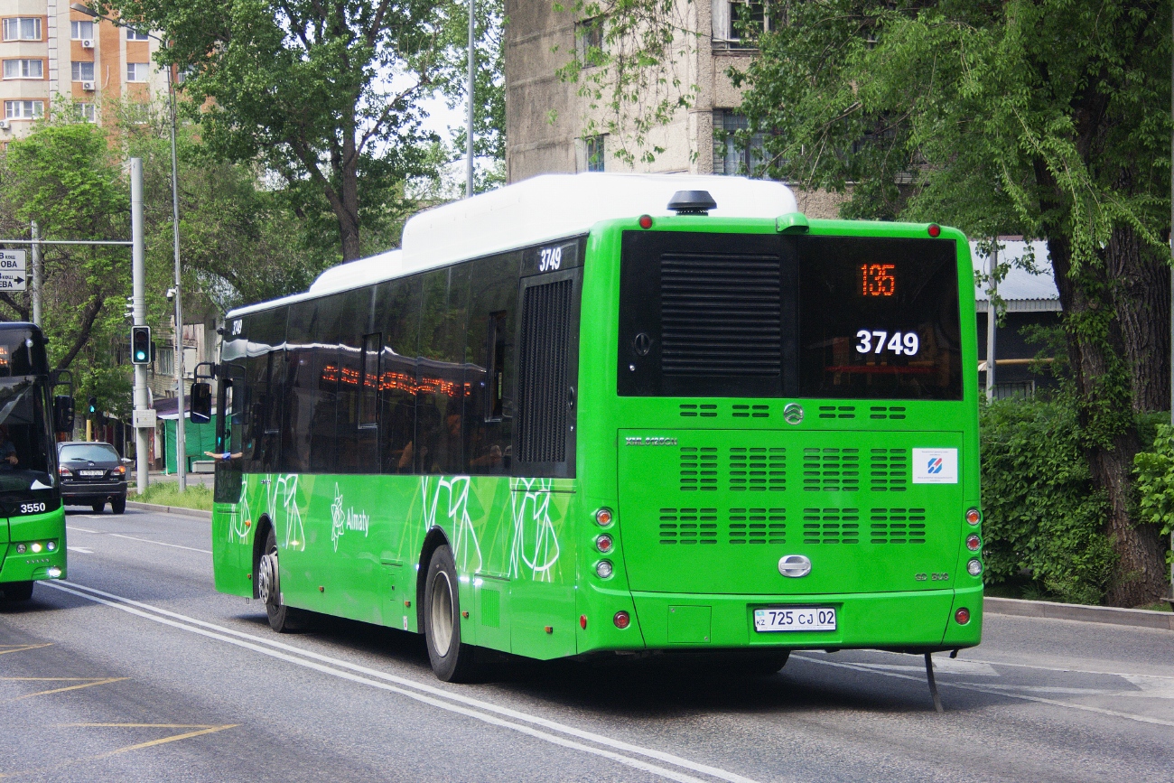 Алматы, Golden Dragon XML6125CN (Hyundai Trans Auto) № 3749