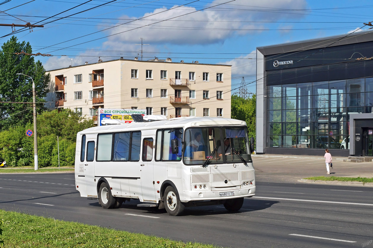 Владимирская область, Автоуслуги-5019 (ПАЗ-4234) № В 680 ТС 33