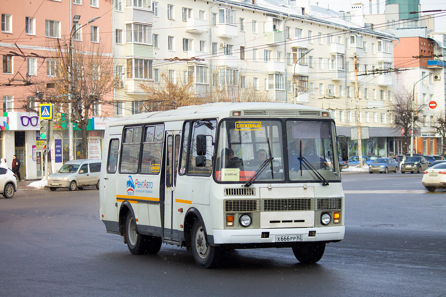 Рязанская область, ПАЗ-32053-110-07 № Х 666 РР 62