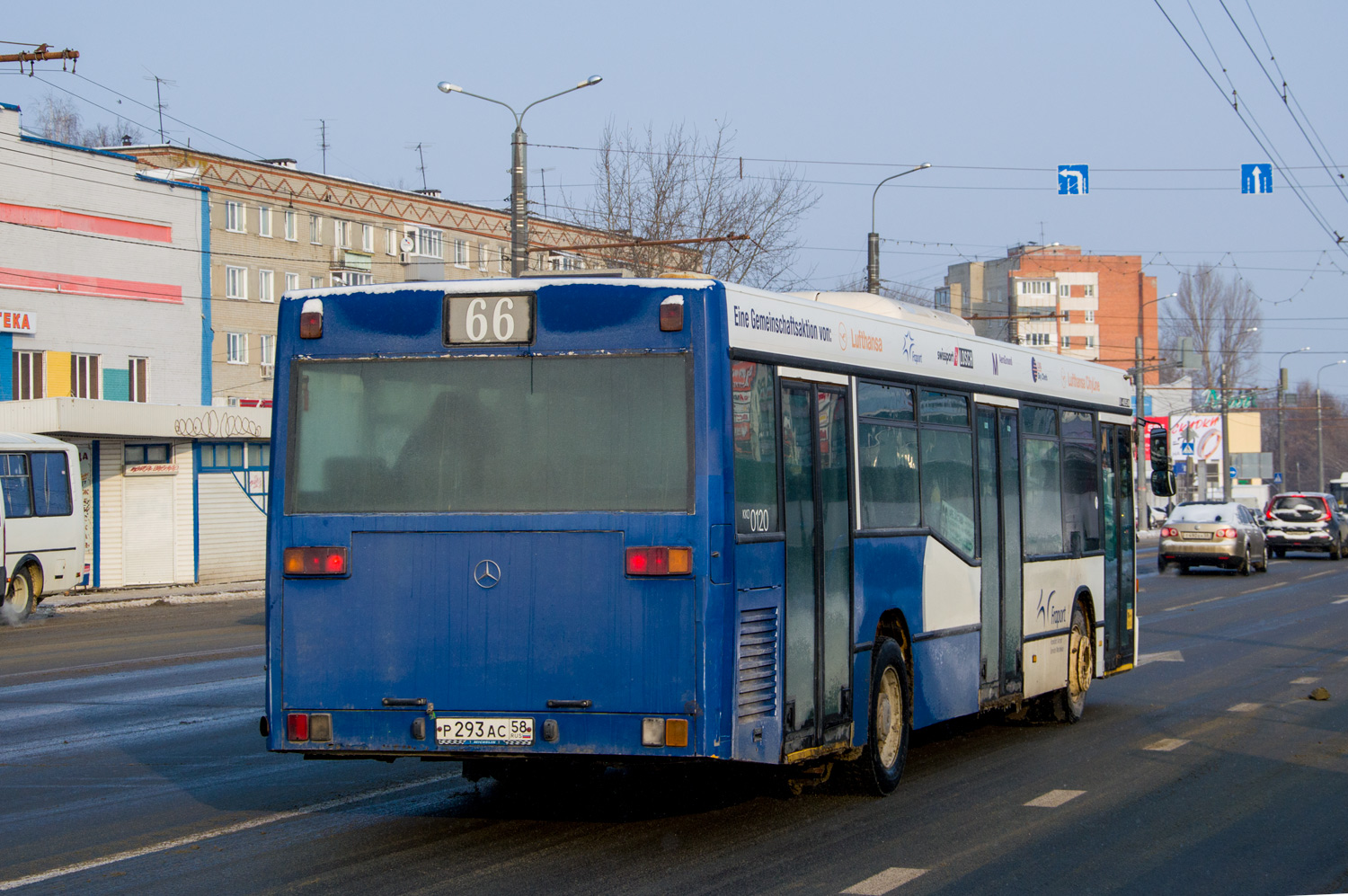 Пензенская область, Mercedes-Benz O405N2 № Р 293 АС 58