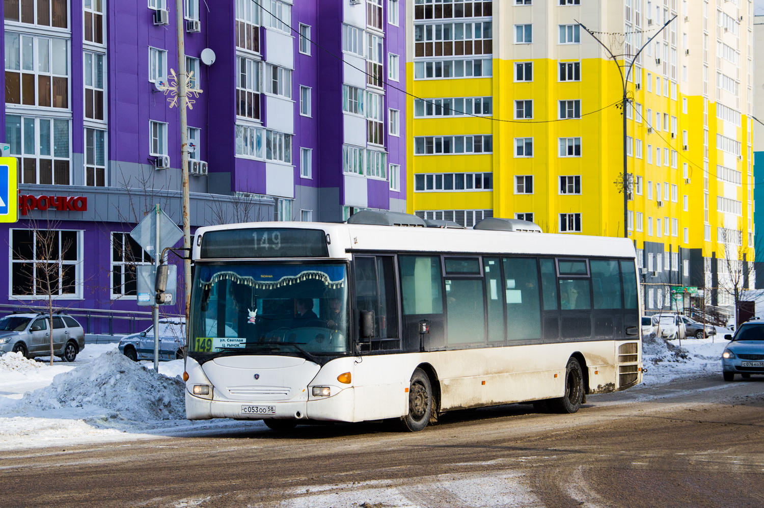 Penza region, Scania OmniLink I № С 053 ОО 58