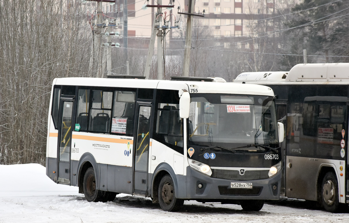 Московская область, ПАЗ-320405-04 "Vector Next" № В 528 НХ 750