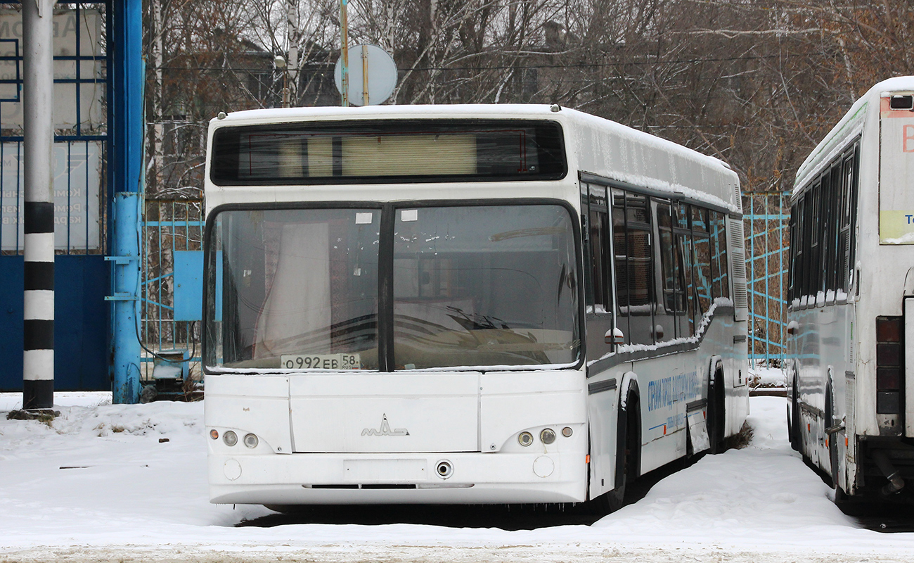 Пензенская область, МАЗ-103.465 № О 992 ЕВ 58