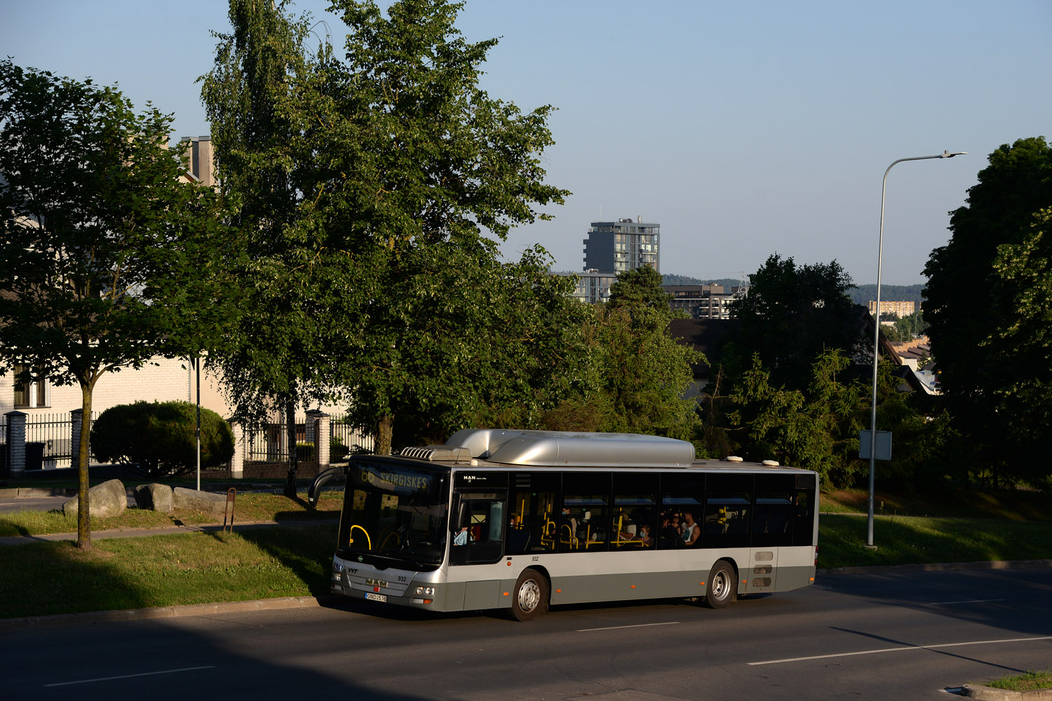 Литва, MAN A21 Lion's City NL273 CNG № 932