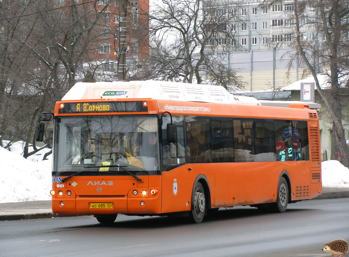 Нижегородская область, ЛиАЗ-5292.67 (CNG) № 15121