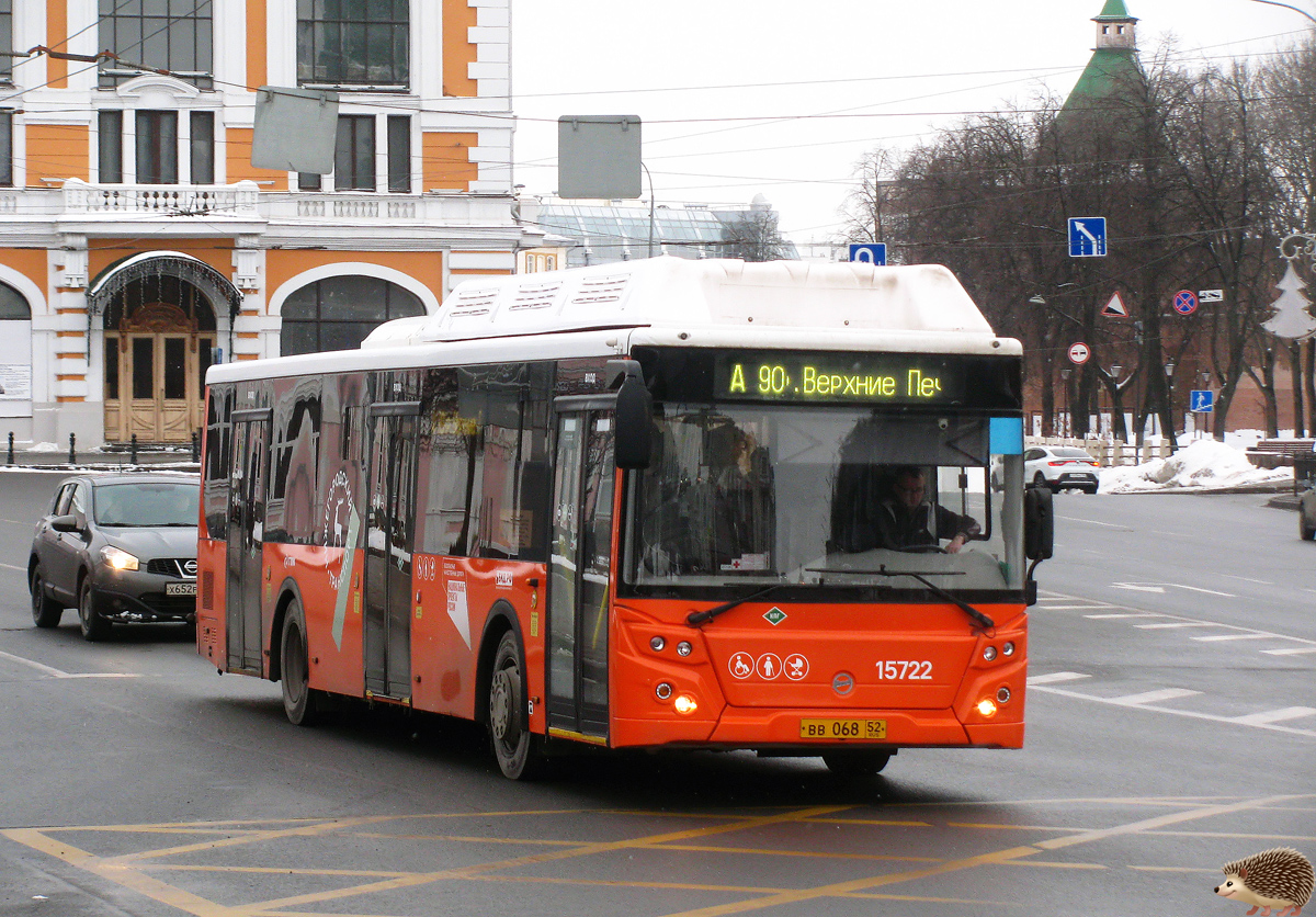 Нижегородская область, ЛиАЗ-5292.67 (CNG) № 15722