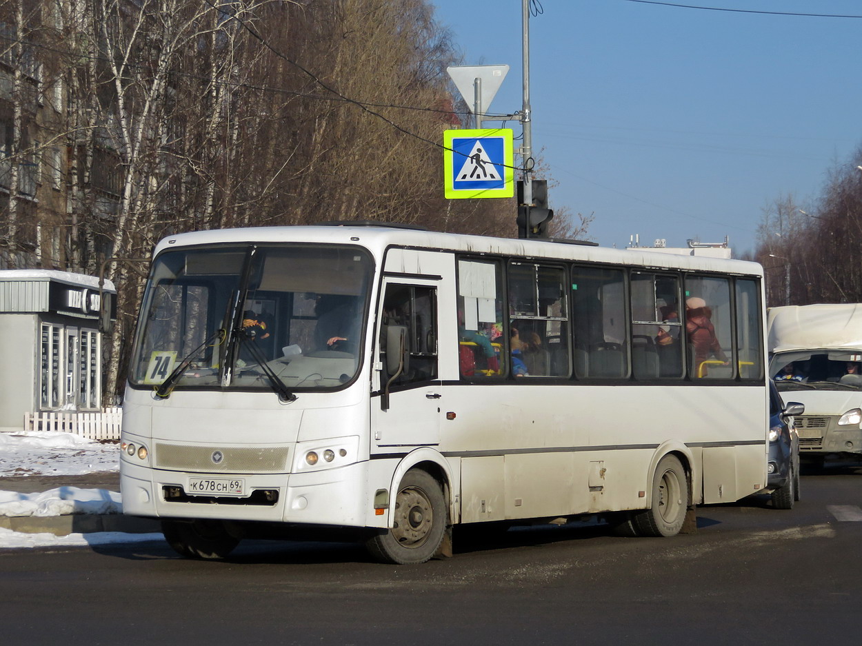 Kirov region, PAZ-320412-04 "Vector" Nr. К 678 СН 69