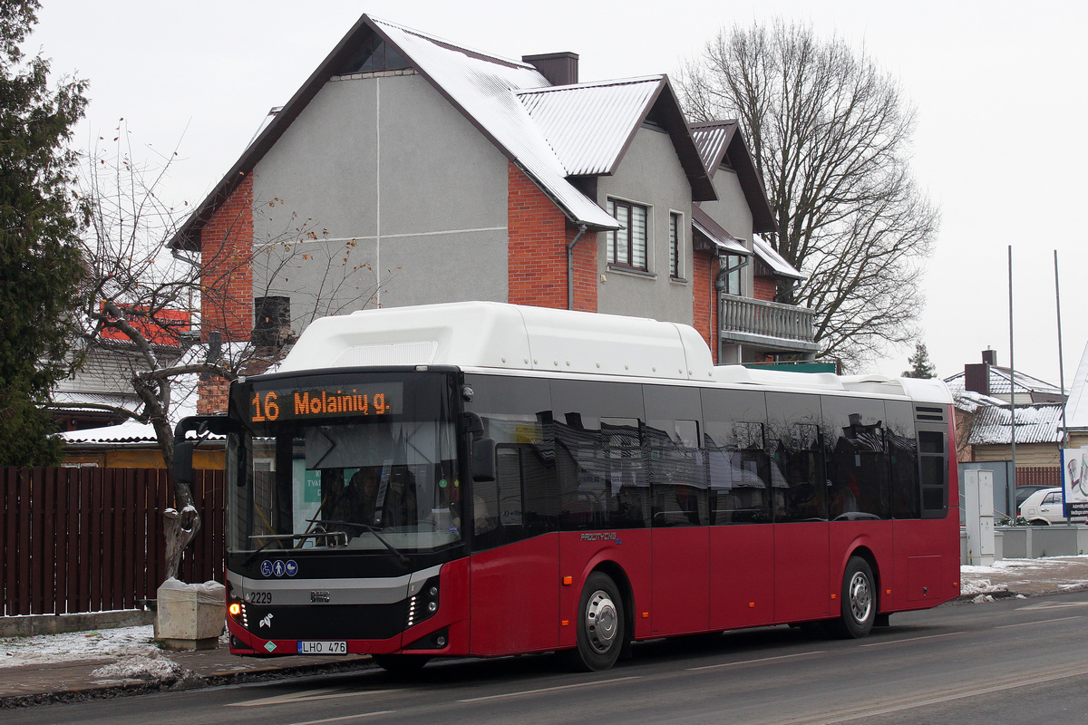 Литва, BMC Procity II 12LF CNG № 2229