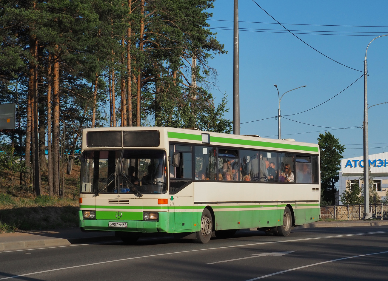 Ленинградская область, Mercedes-Benz O405 № О 907 УР 47