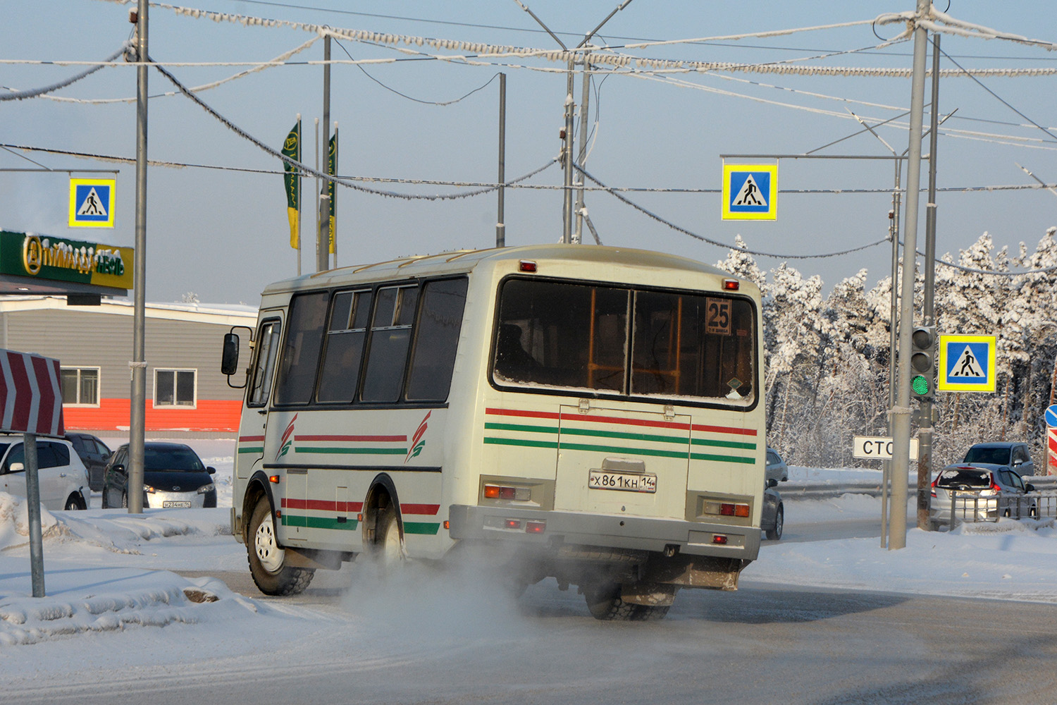 Саха (Якутия), ПАЗ-32054 № Х 861 КН 14