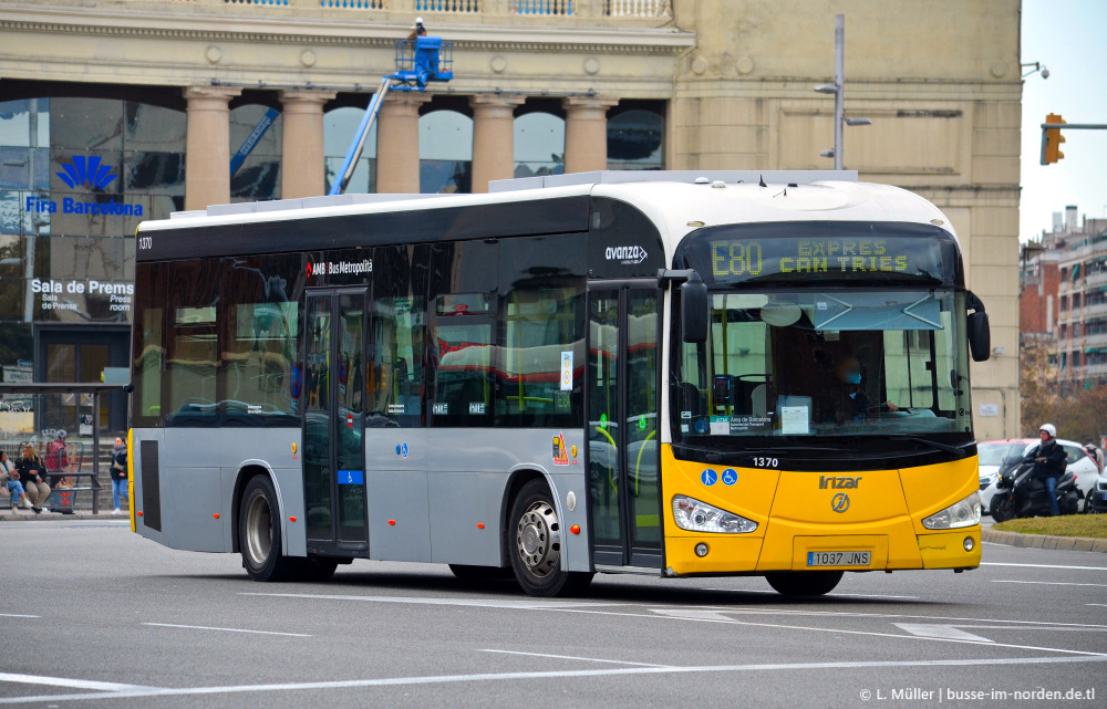 Испания, Irizar i2e 12 № 1370