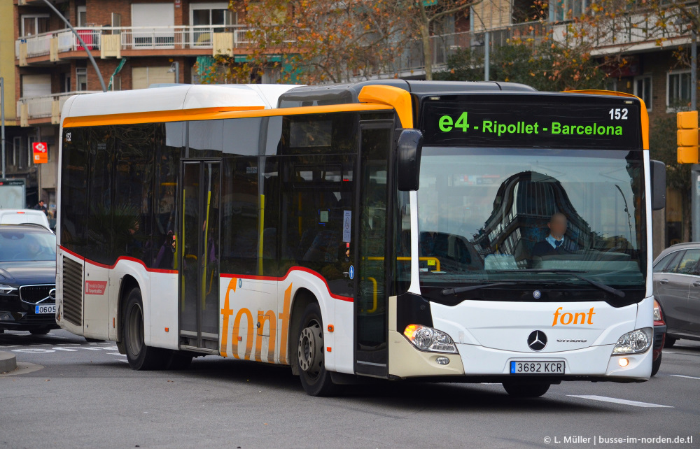 Испания, Mercedes-Benz Citaro C2 LE Ü № 152